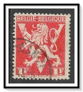 Belgium #328 Lion Rampant Used