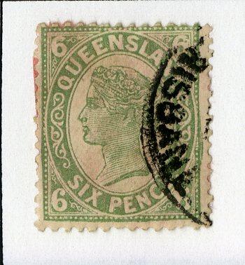 QUEENSLAND 120 USED SCV $3.25 BIN $1.50 ROYALTY