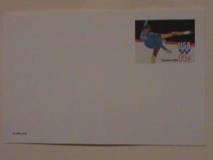 ​UNITED STATES-1979-WINTER OLYMPIC GAMES-1980-MNH POST CARD-VERY FINE