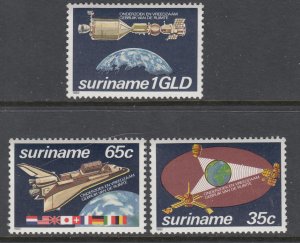 Suriname 588-590 MNH VF