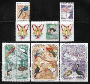 Cuba 1303-1317 1967 Christmas set MNH Scott c.v. $35 SEE DESCRIPTION