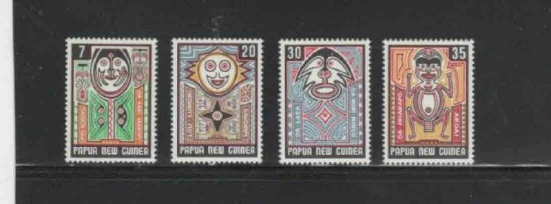 PAPUA NEW GUINEA #474-477 1977 MYTHS OF ELEMA PEOPLE MINT VF NH O.G aa