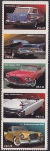4357a Automobiles of the 1950's MNH