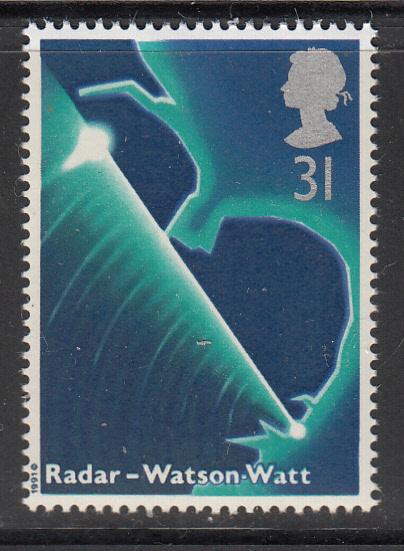 Great Britain 1991 MNH Scott #1362 31p Watson-Watt, radar - Scientists
