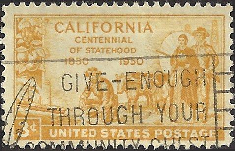 # 997 USED CALIFORNIA STATEHOOD