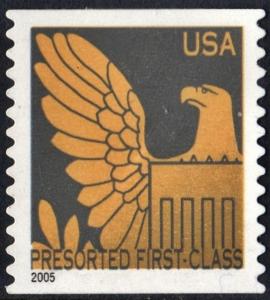 SC#3792d 25¢ Eagle Coil Single (2005) Used