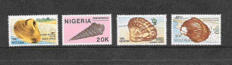 SHELLS - NIGERIA #513-16  MNH