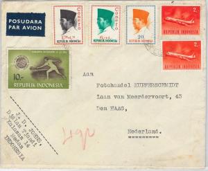62355 -  INDONESIA - POSTAL HISTORY -   COVER to HOLLAND 1965 -  TENNIS