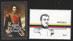 Venezuela #1285-1286 MNH Full Set of 2