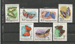 Hungary # 1268-1271 , C 206-C 208  used CTO, no hinge