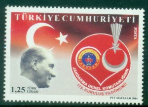 Turkey 2014 The 175th Anniversary of the Turkish Military Police MUH