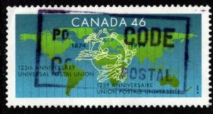 Canada - #1806 125th anniversary of the Universal Postal Union - Used