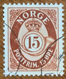 Norway #325 VF/XF used, CDS.