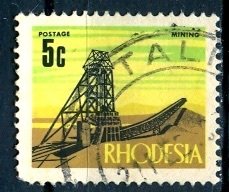 Rhodesia; 1970: Sc. # 281: Used Single Stamp