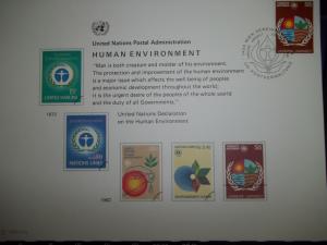 Set of United Nations Human Environment