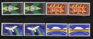 South Africa 1966 5th anniversary of the Republic Sc 310-313 MNH A2817