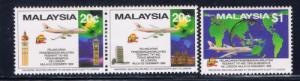 Malaysia 409a410 Hinged 1989 set 