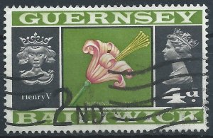 Guernsey 1969 - 4d definitive - SG18 used