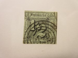 German States THURN and TAXIS Scott 3 USED Cat $40