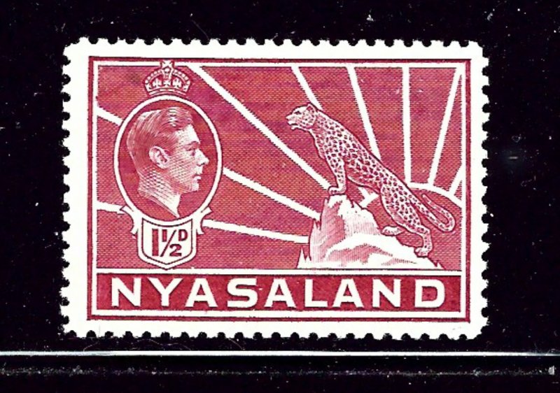 Nyasaland 56 MNH 1938 issue      (RR)