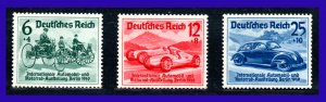 1939 - Alemania - Berlin - Scott  B 134 - B 136 - MNH  G. Lujo - AL-B- 24 - 01