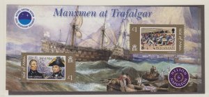 Isle of Man 2005 Trafalgar M/Sheet - U/Mint