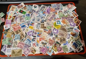 Us Huge Lot. Hundreds Stamps #532 Mint And Used. Uncheck. #532v