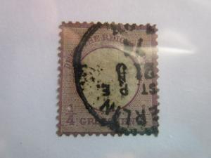 GERMANY  Scott  14  XF centering, Michel 16  USED G8  Cat $120