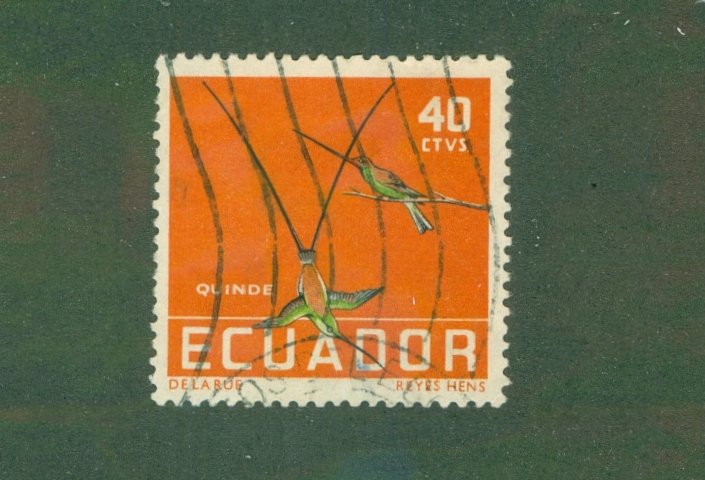 ECUADOR 637 USED BIN $0.50