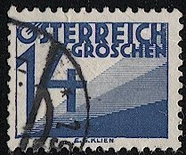 AUSTRIA 1925 Postage Due Sc J141  14g Used VF