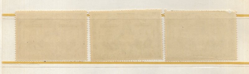 U.S. 3 1947 Centenary International Stamp Show Labels/Stamps MNH
