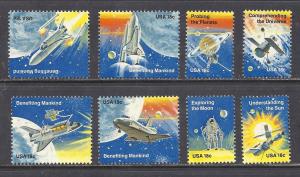 U.S. Sc.# 1912-19 mint unhinged set