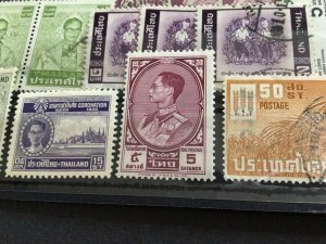 Thailand mounted mint  or used vintage stamps Ref 62779 