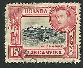 Kenya, Uganda, Tanzania #72, Mt. Kilimanjaro, Used**-