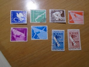 Romania  #  1153-60  used