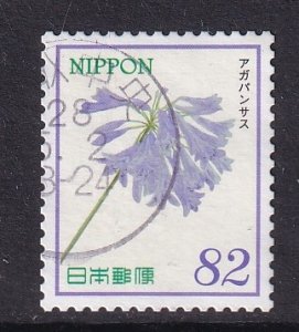 Japan  #3982a   used  2016  flowers  Agapanthus  82y