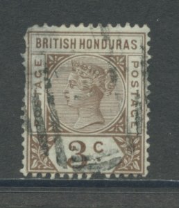 British Honduras 40 Used thin faulty cgs