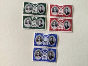 Monaco 1956  Royal Wedding mint never hinged stamps A2822