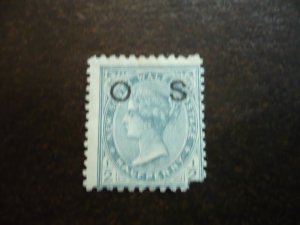 Stamps - New South Wales - Scott# O38 - Mint Hinged Set of 1 Stamp - Damaged