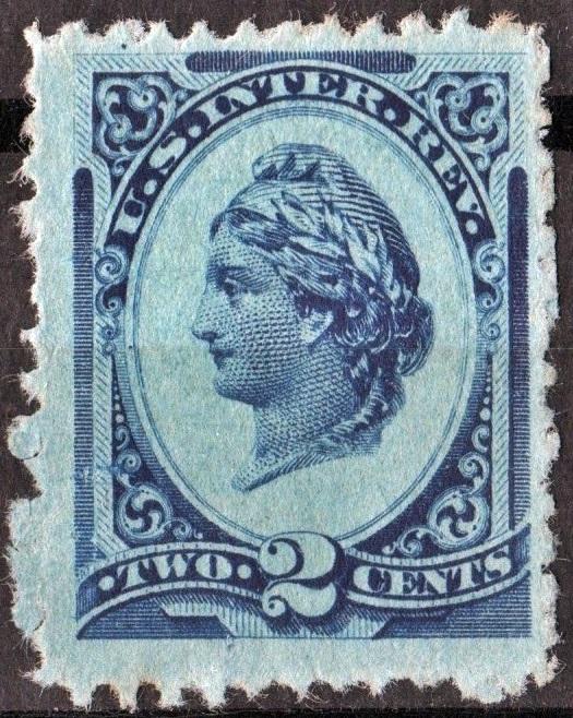 R152b 2¢ Internal Revenue Stamp (1878) Used