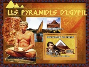 Guinea 2007 MNH-ART-Pyramids of Egypt: Napoleon Bonapart. Mi 4790/BL1241. MNH