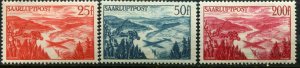 Saar Air Mail   Mi.# 252-4  MLH*