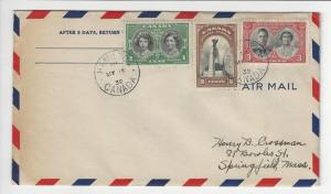 1939 Canada First Day Cover Royal Visit - Scott # 246-248 (AC8)