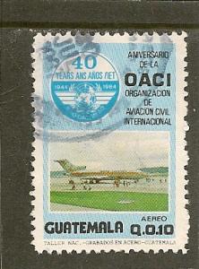 Guatemala    Scott  C809   Plane    Used