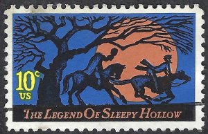 United States #1548 10¢ The Legend of Sleepy Hollow. Used.