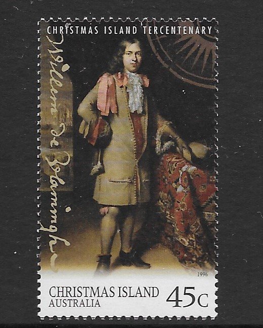 Christmas Island 404  1996 single  VF  NH