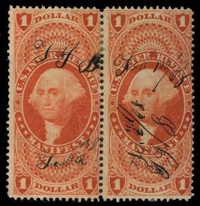 U.S. REV. FIRST ISSUE R72c  Used (ID # 81405)