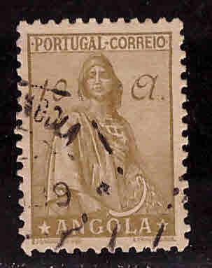 Angola  Scott 261 Used Ceres stamp from 1932-46 series