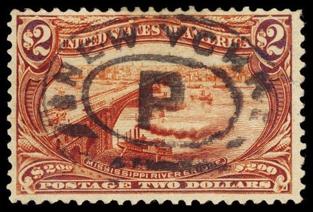 U.S. TRANS-MISS. ISSUE 293  Used (ID # 119298)