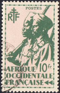 French West Africa #33 Used